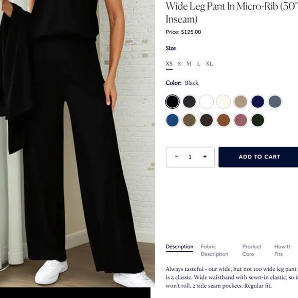 Women’s Premium Low Rise Jogger Bamboo Blend Oeko-Tex Cert SMALL 28” Inseam BLK - Picture 7 of 9